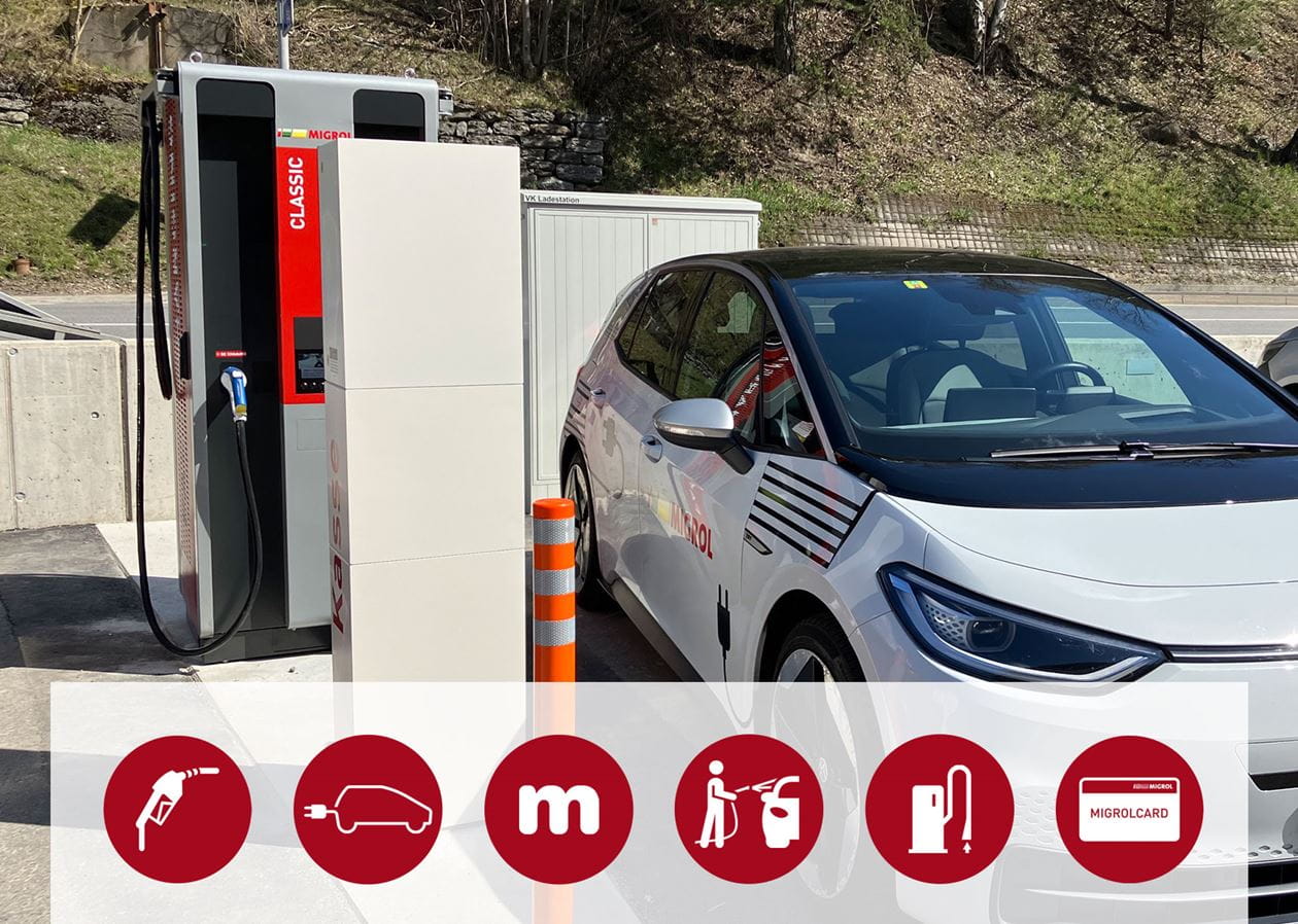 Neueröffnung Fast Charging Station in Stalden VS