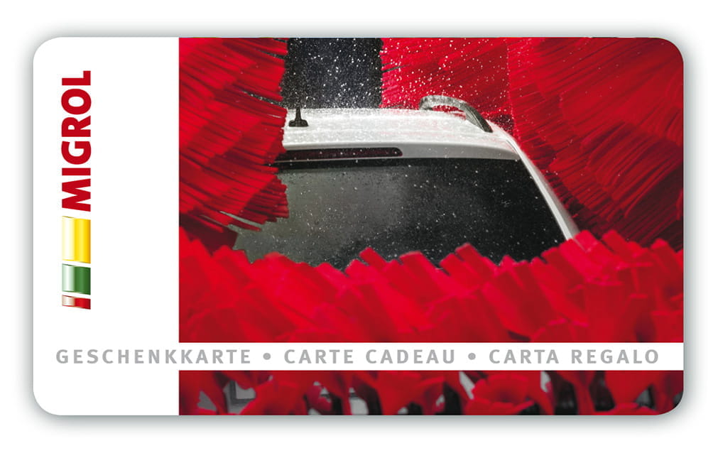 Geschenkkarte Car Wash